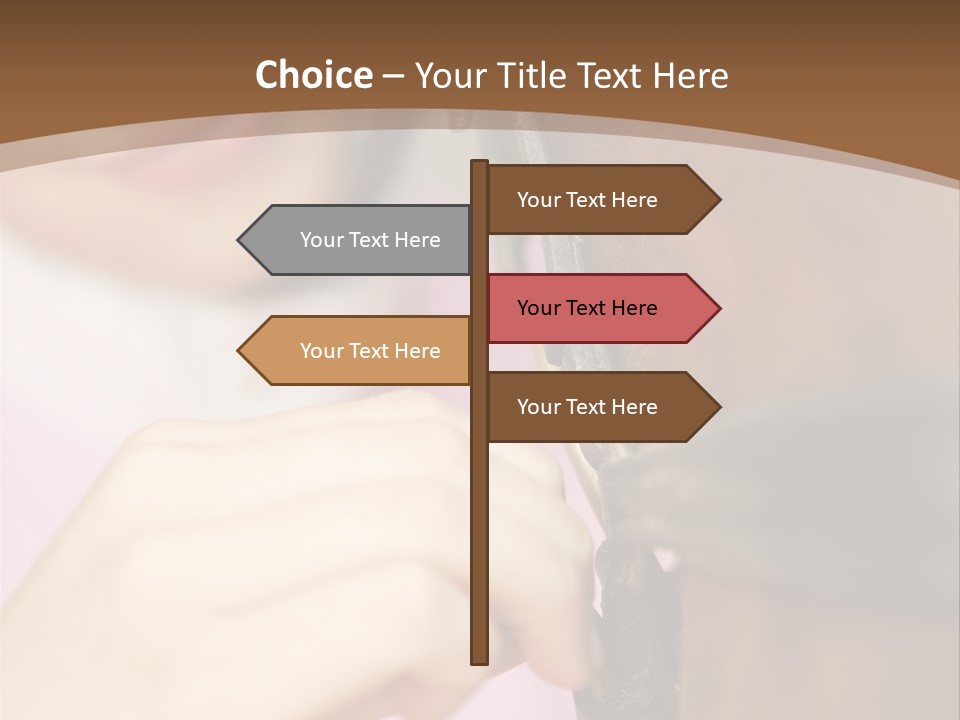 Outside Fairground Men PowerPoint Template