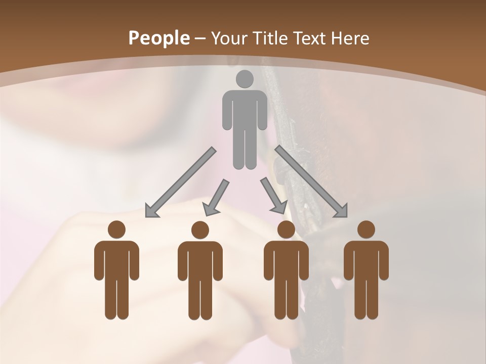 Outside Fairground Men PowerPoint Template