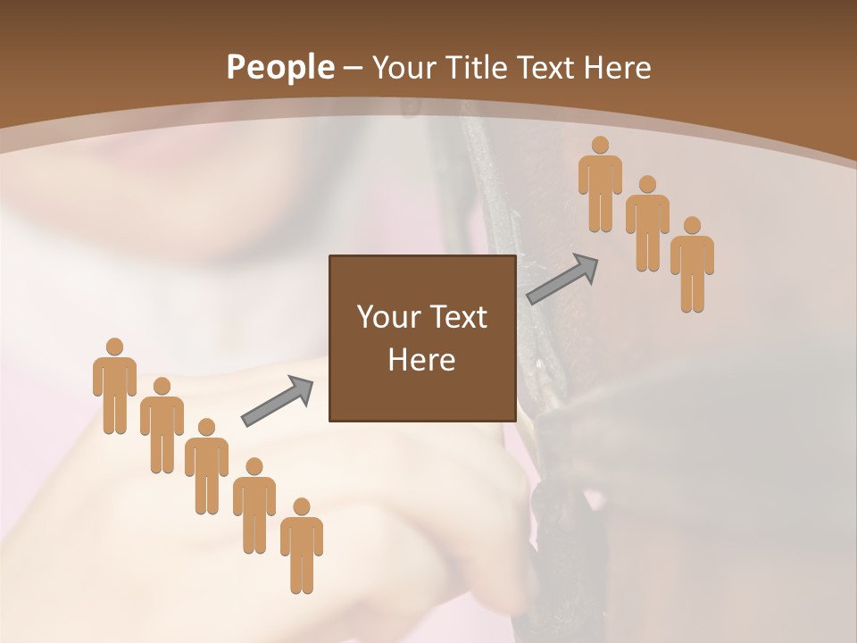 Outside Fairground Men PowerPoint Template