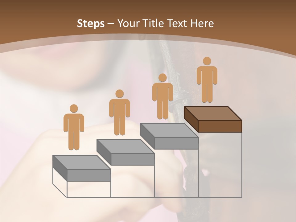 Outside Fairground Men PowerPoint Template