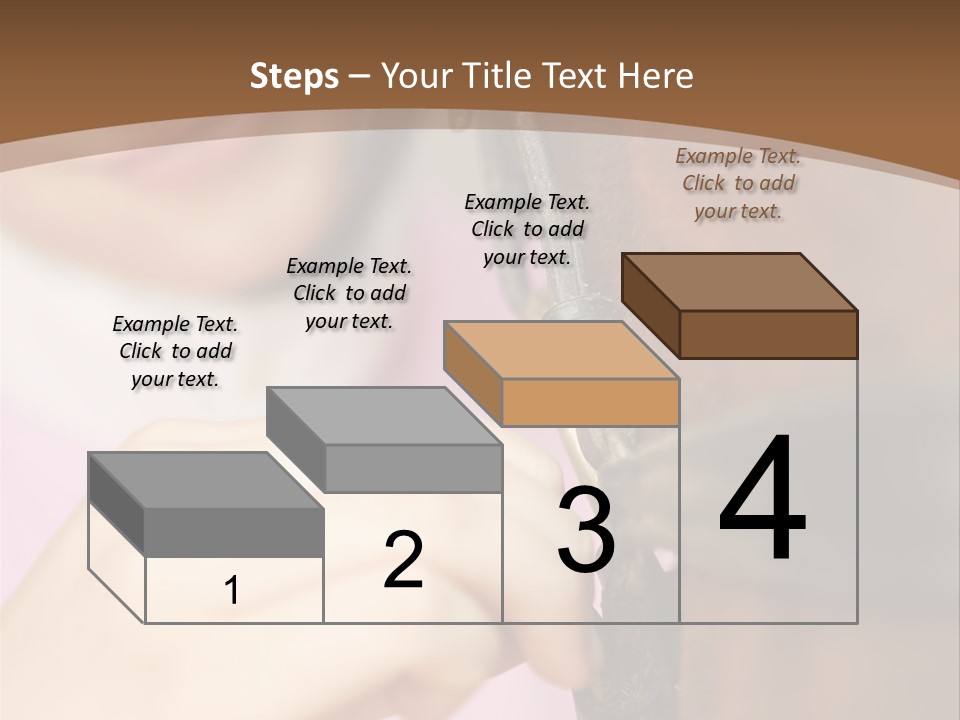 Outside Fairground Men PowerPoint Template