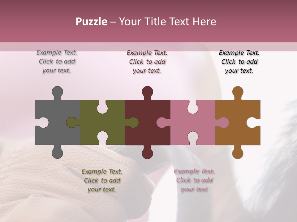 Posters Wallmurals Female PowerPoint Template