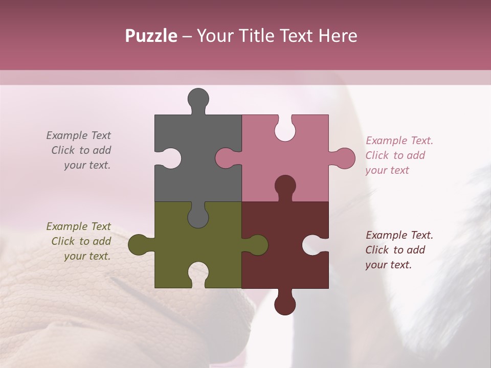 Posters Wallmurals Female PowerPoint Template