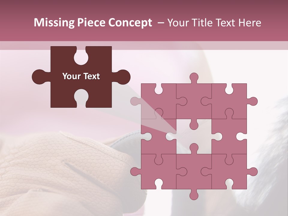 Posters Wallmurals Female PowerPoint Template