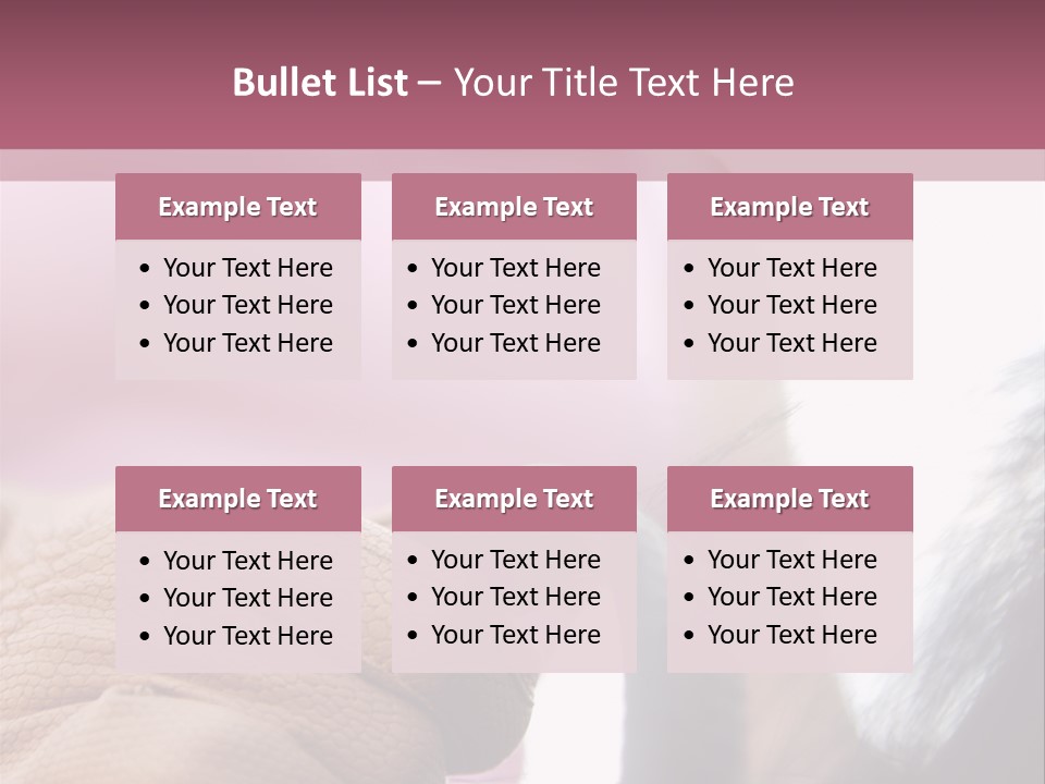 Posters Wallmurals Female PowerPoint Template