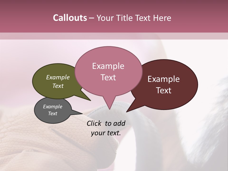 Posters Wallmurals Female PowerPoint Template