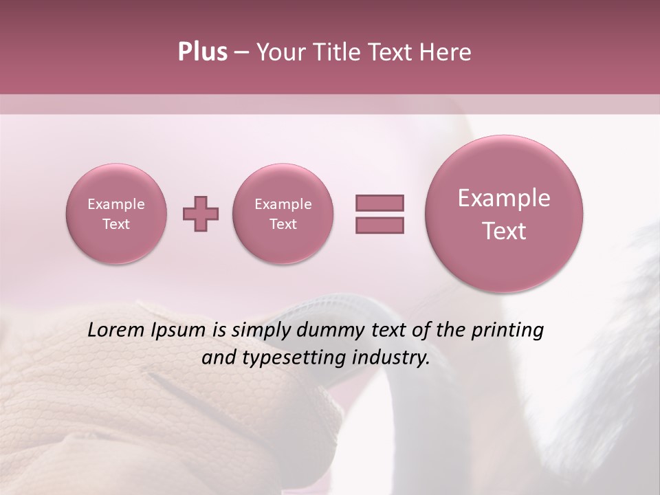 Posters Wallmurals Female PowerPoint Template