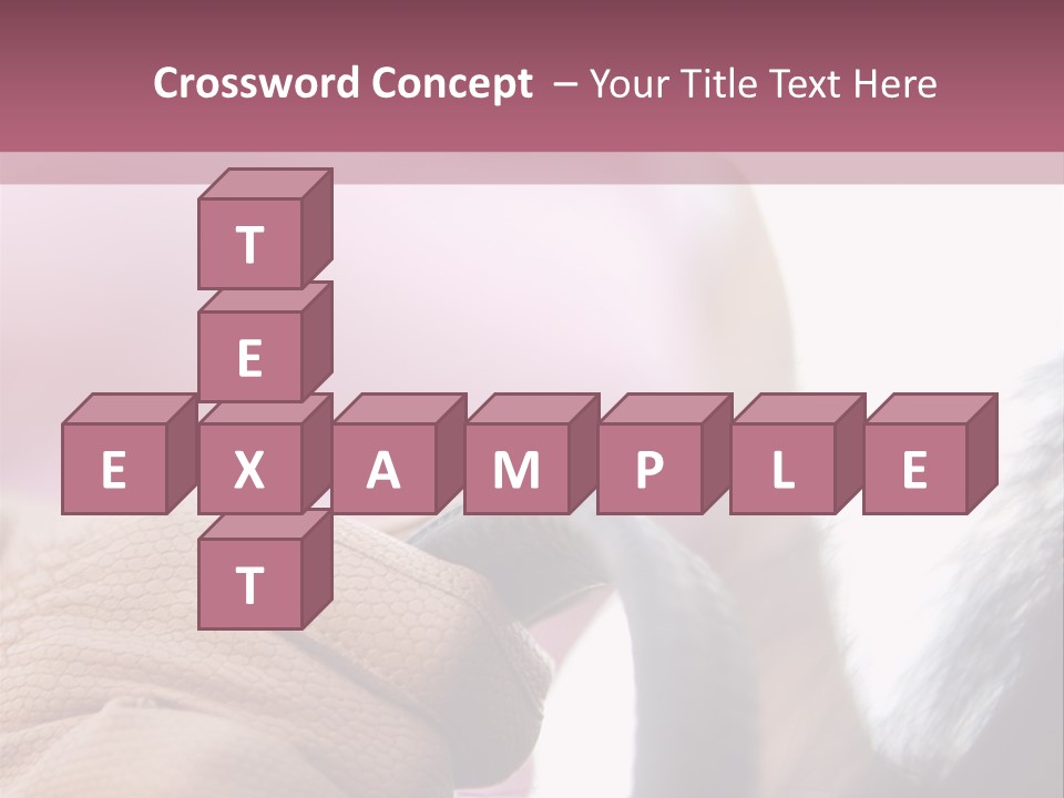 Posters Wallmurals Female PowerPoint Template