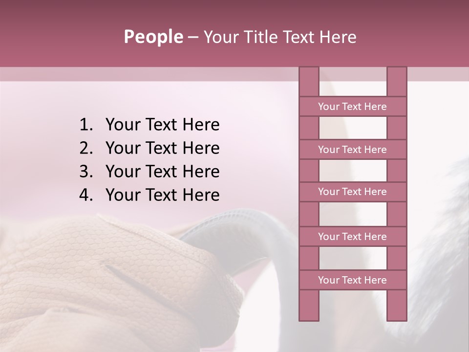 Posters Wallmurals Female PowerPoint Template