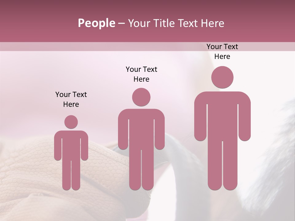 Posters Wallmurals Female PowerPoint Template