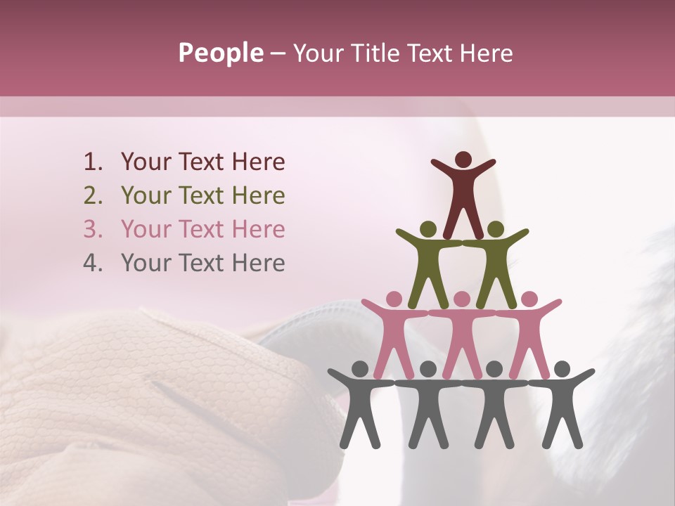 Posters Wallmurals Female PowerPoint Template