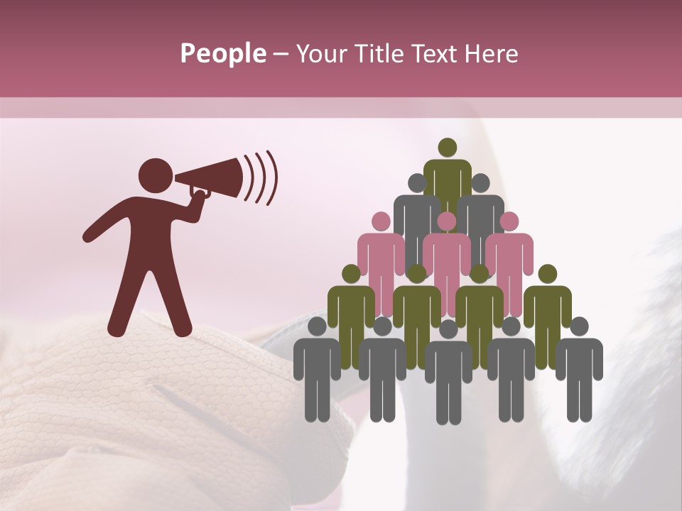 Posters Wallmurals Female PowerPoint Template