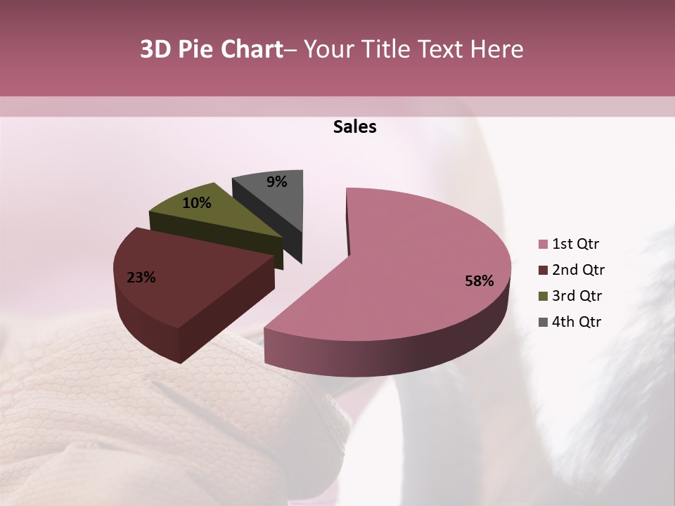Posters Wallmurals Female PowerPoint Template