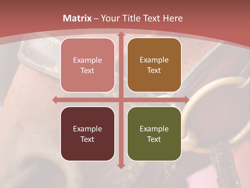 Animal Oneperson Colour PowerPoint Template