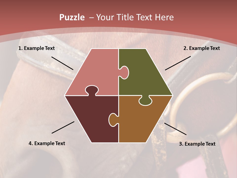 Animal Oneperson Colour PowerPoint Template