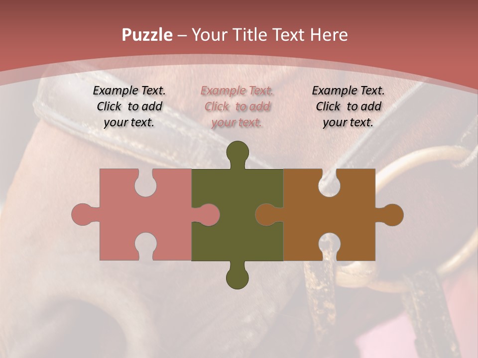 Animal Oneperson Colour PowerPoint Template