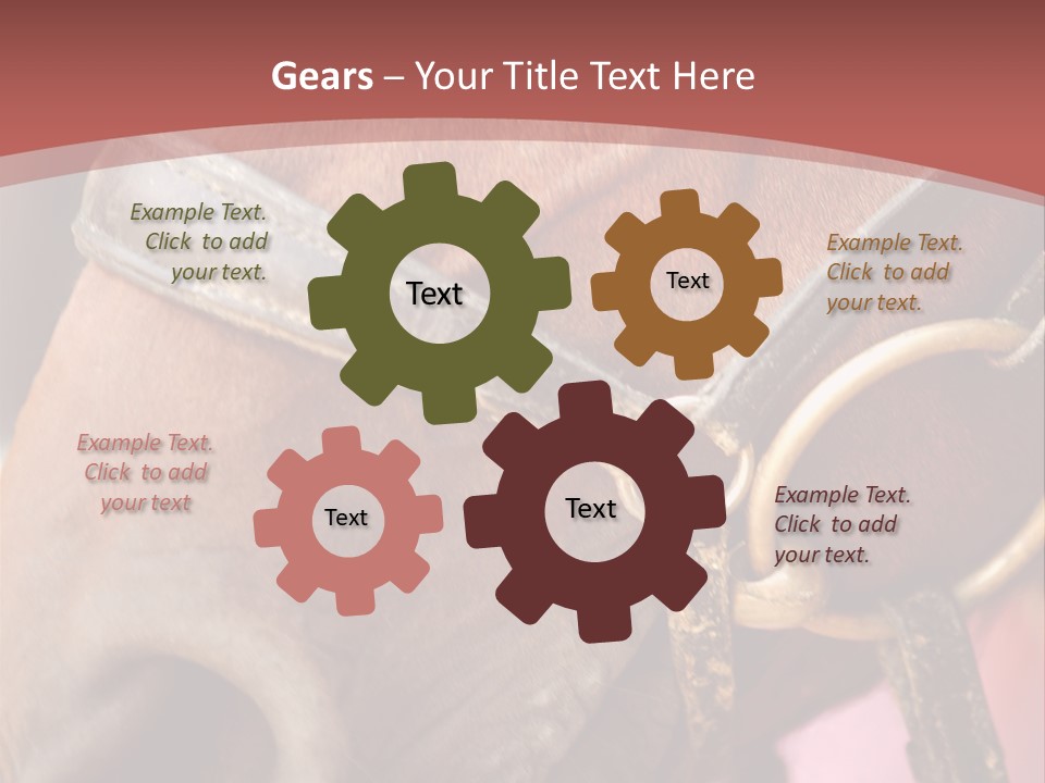 Animal Oneperson Colour PowerPoint Template