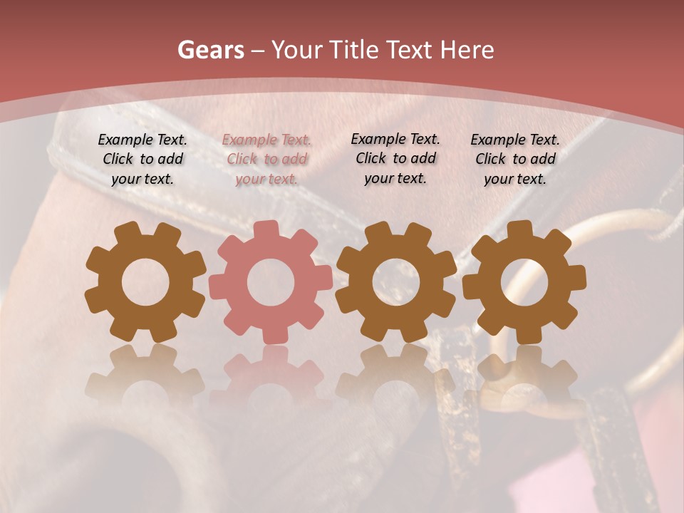 Animal Oneperson Colour PowerPoint Template