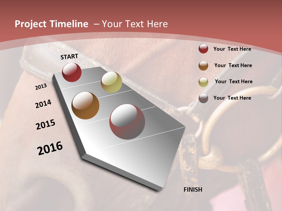 Animal Oneperson Colour PowerPoint Template