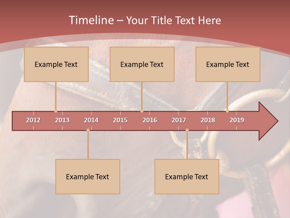 Animal Oneperson Colour PowerPoint Template