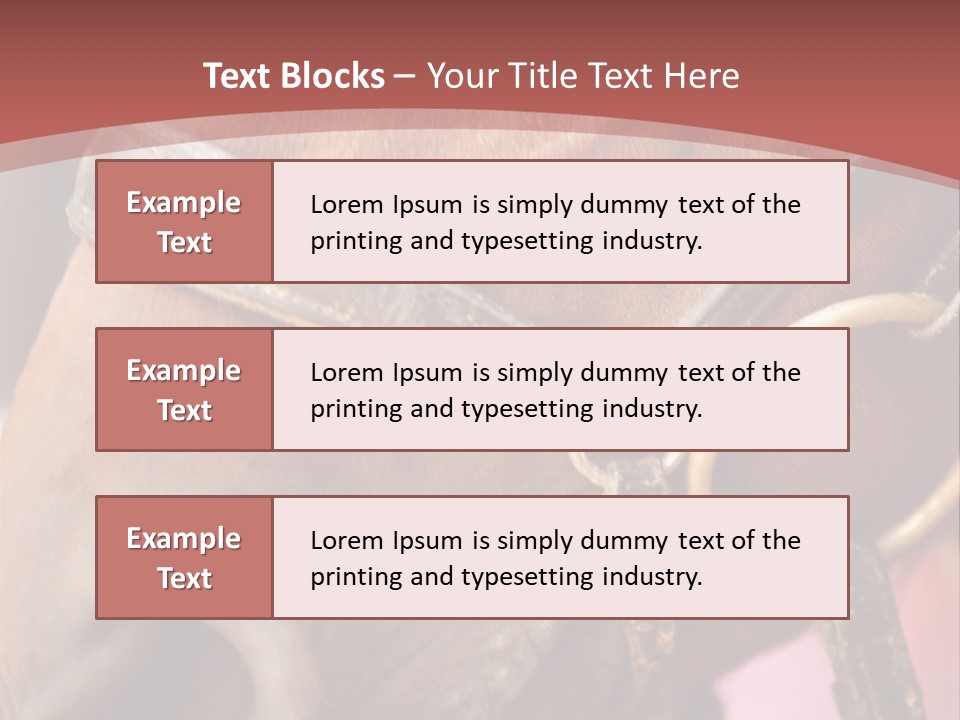 Animal Oneperson Colour PowerPoint Template