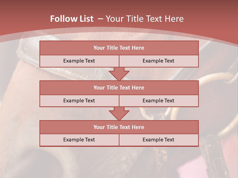 Animal Oneperson Colour PowerPoint Template