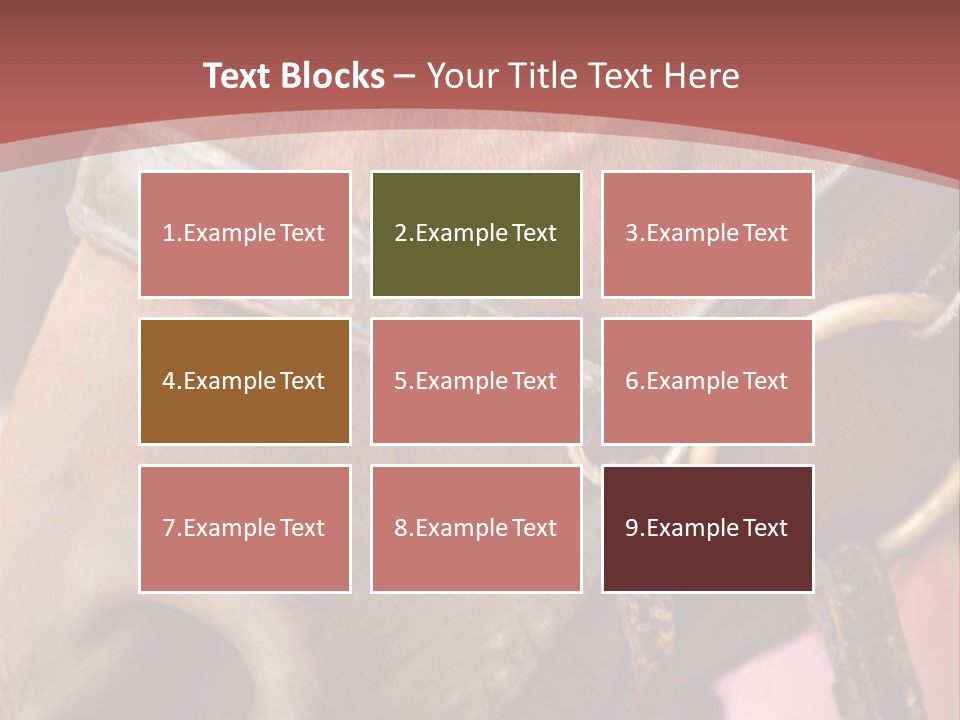 Animal Oneperson Colour PowerPoint Template