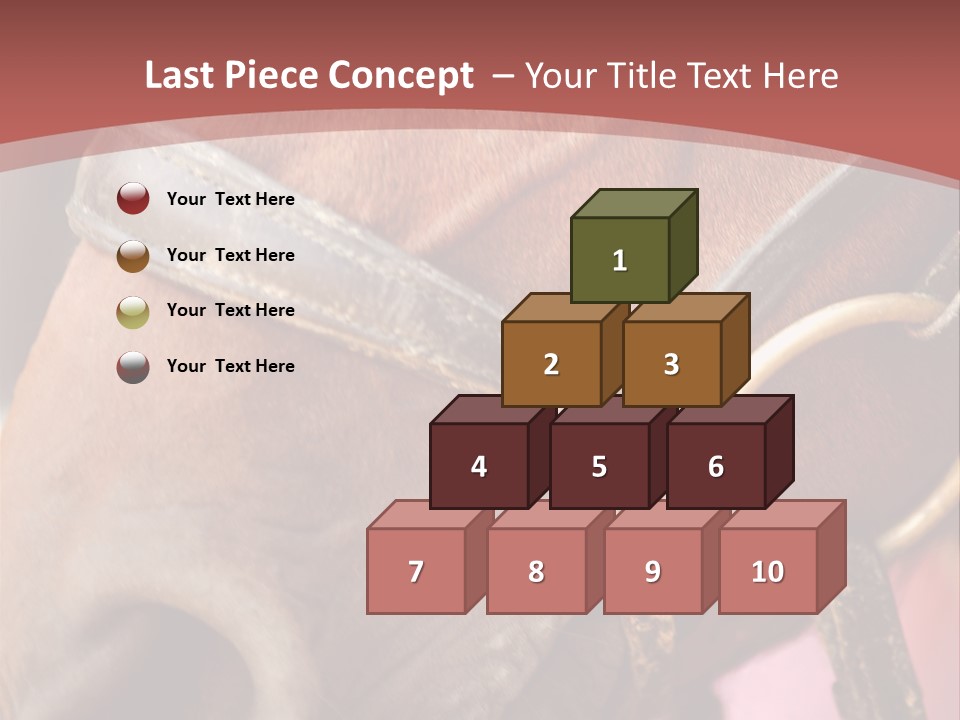 Animal Oneperson Colour PowerPoint Template