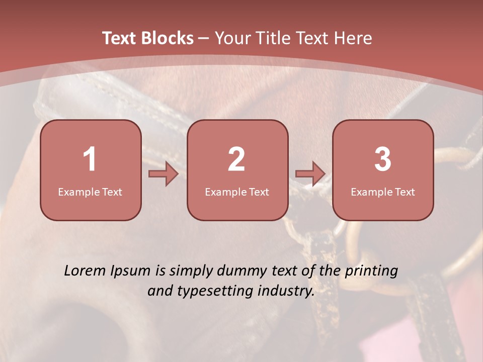 Animal Oneperson Colour PowerPoint Template