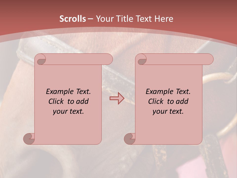 Animal Oneperson Colour PowerPoint Template