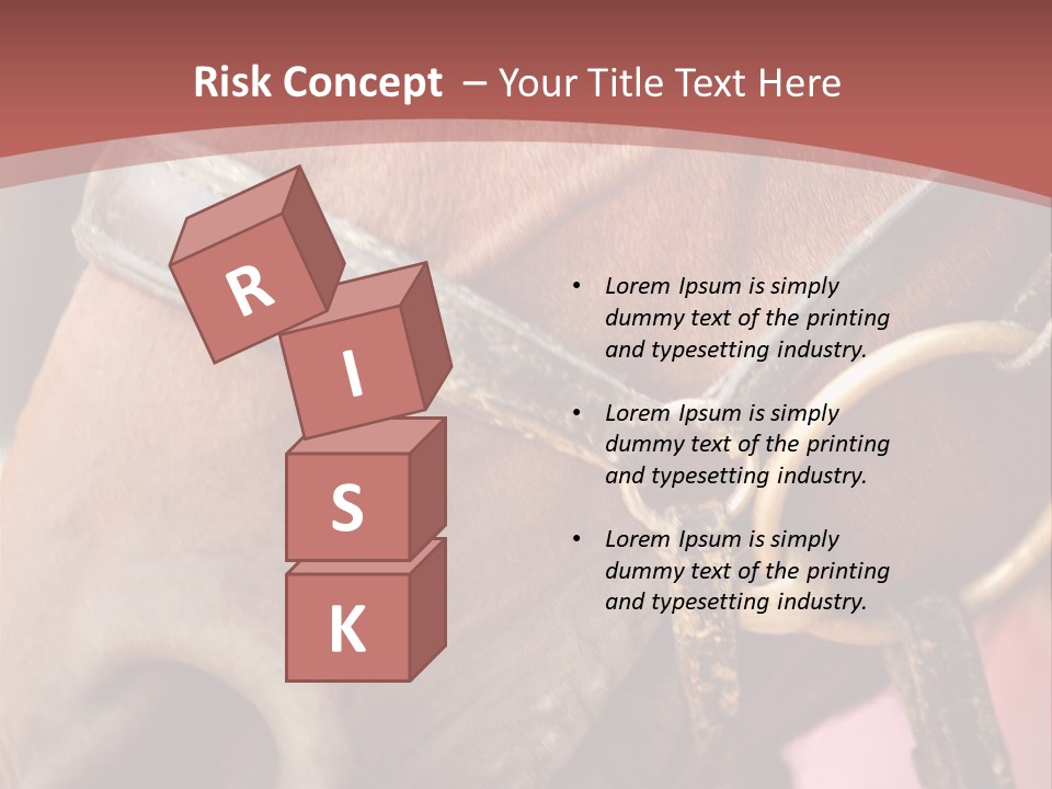 Animal Oneperson Colour PowerPoint Template