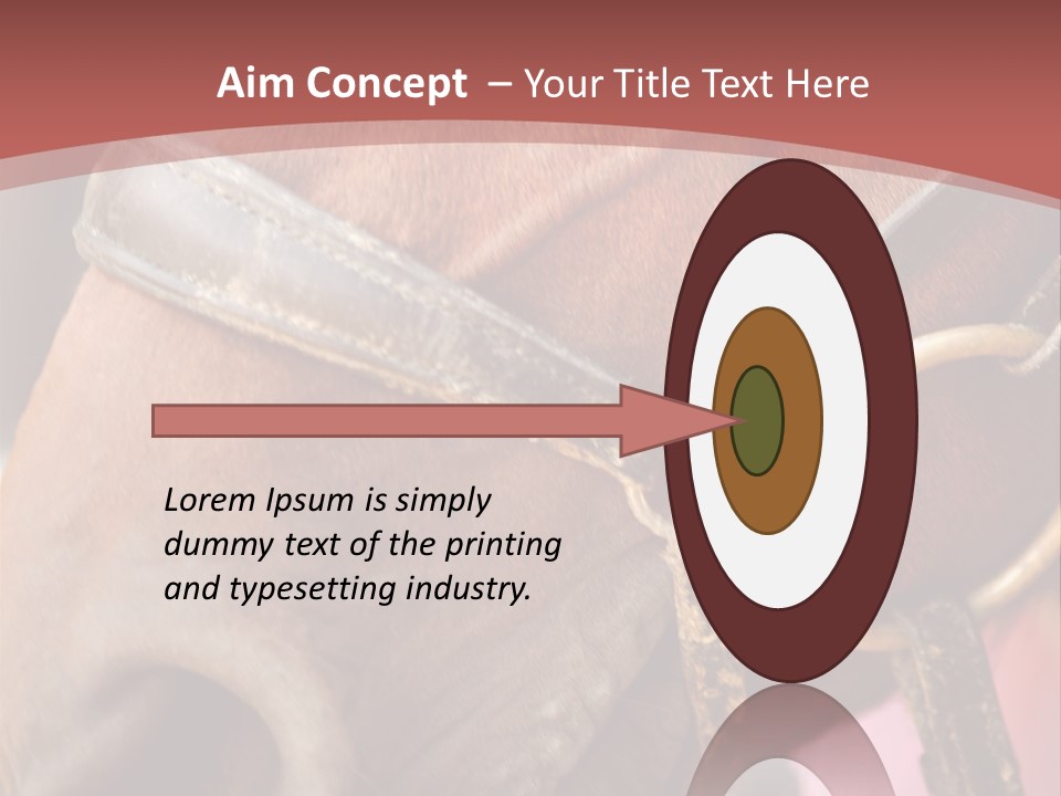 Animal Oneperson Colour PowerPoint Template