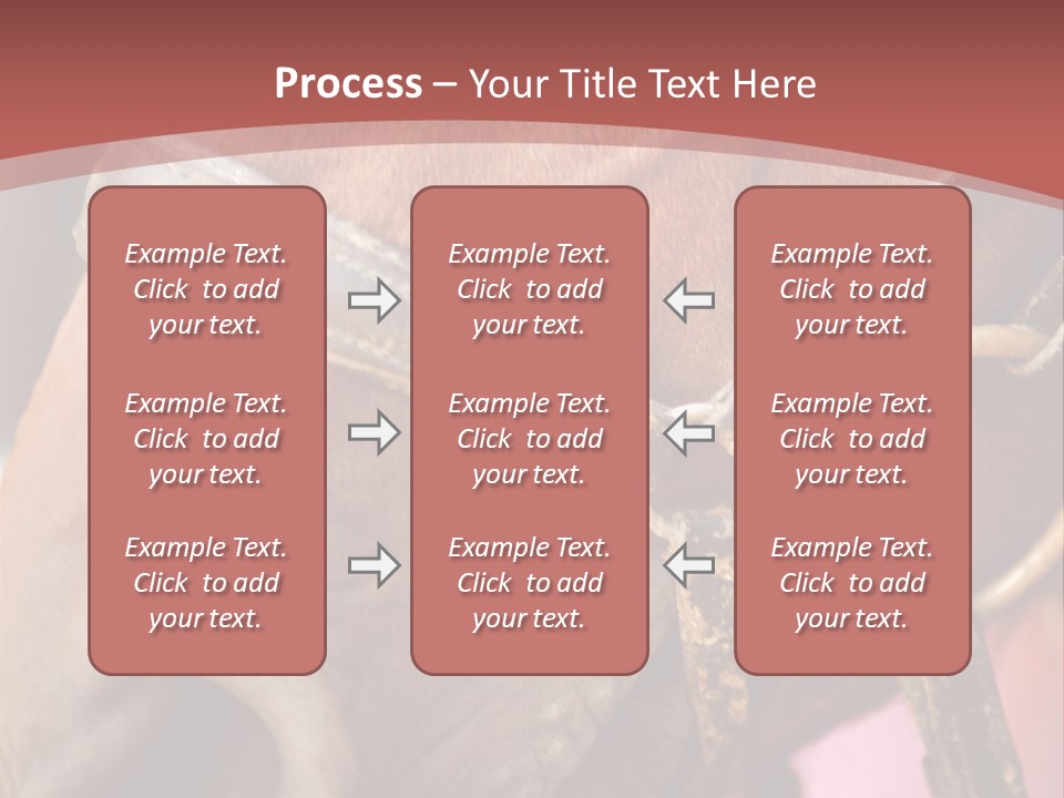 Animal Oneperson Colour PowerPoint Template