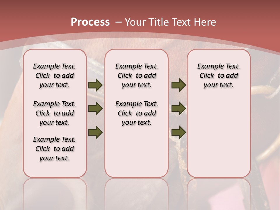 Animal Oneperson Colour PowerPoint Template