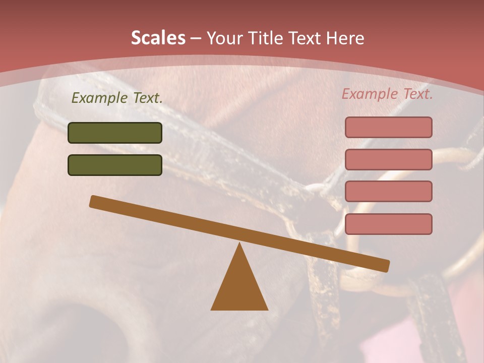 Animal Oneperson Colour PowerPoint Template