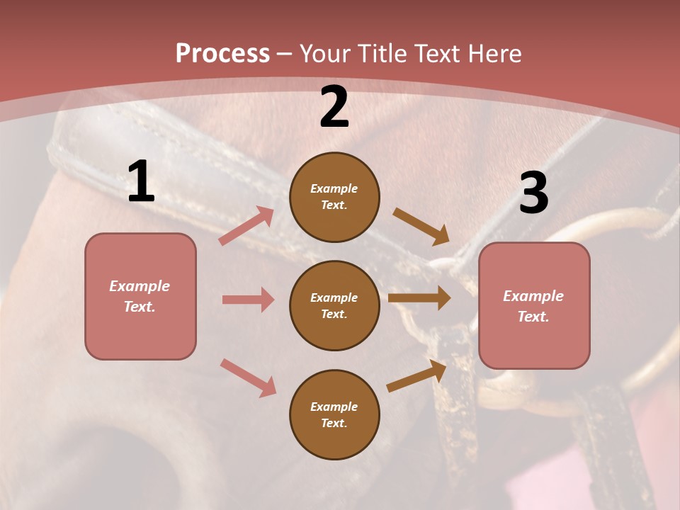 Animal Oneperson Colour PowerPoint Template