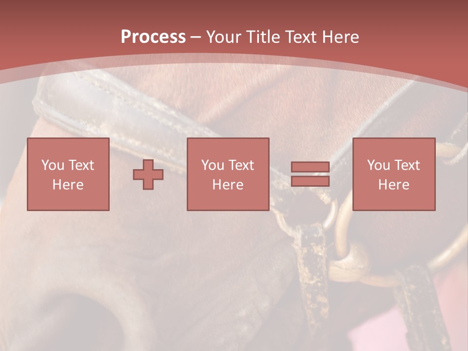 Animal Oneperson Colour PowerPoint Template