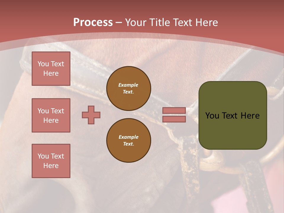 Animal Oneperson Colour PowerPoint Template