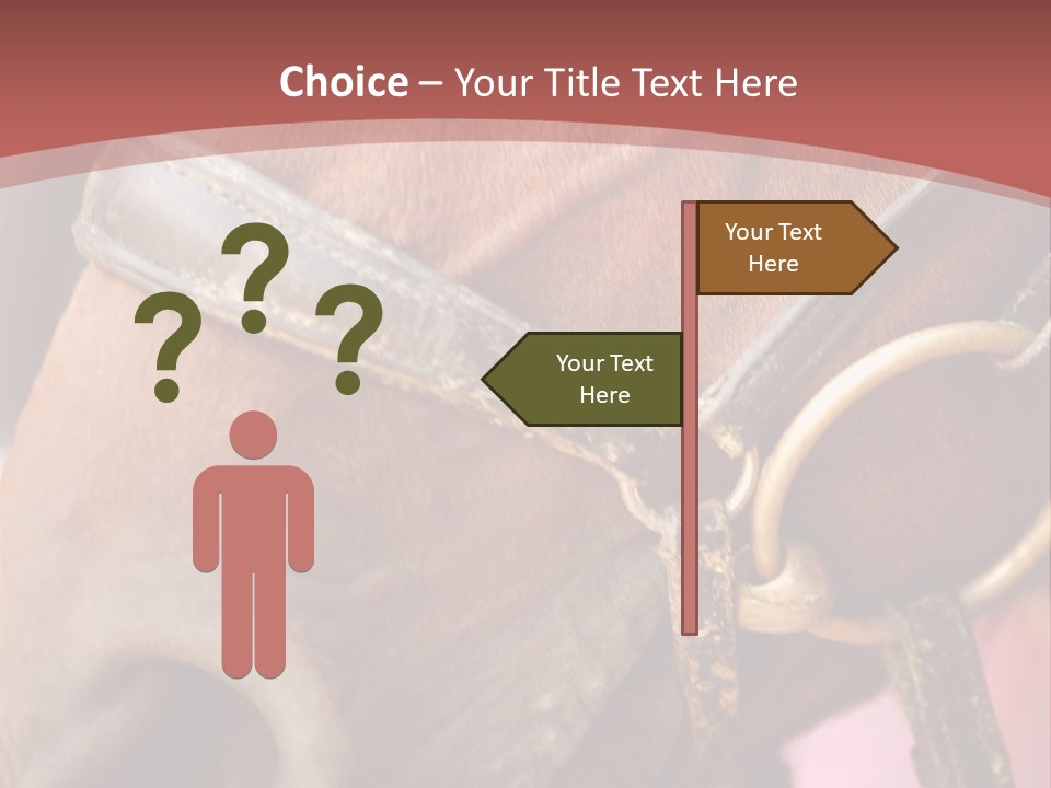 Animal Oneperson Colour PowerPoint Template