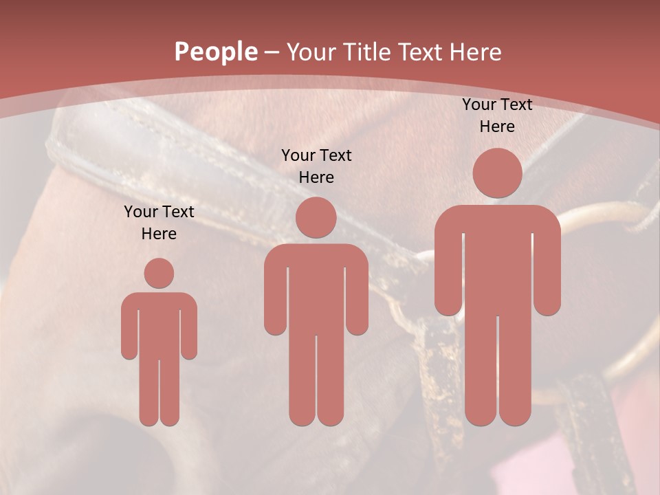 Animal Oneperson Colour PowerPoint Template