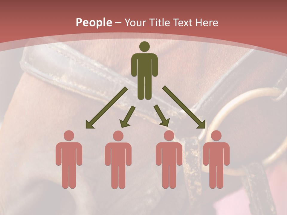 Animal Oneperson Colour PowerPoint Template