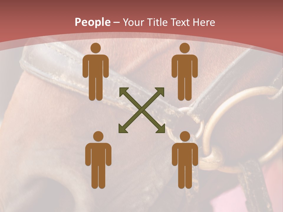 Animal Oneperson Colour PowerPoint Template