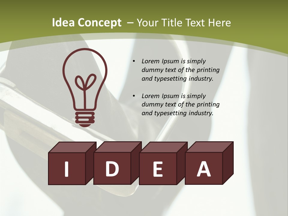 Posters Picture Teenager PowerPoint Template