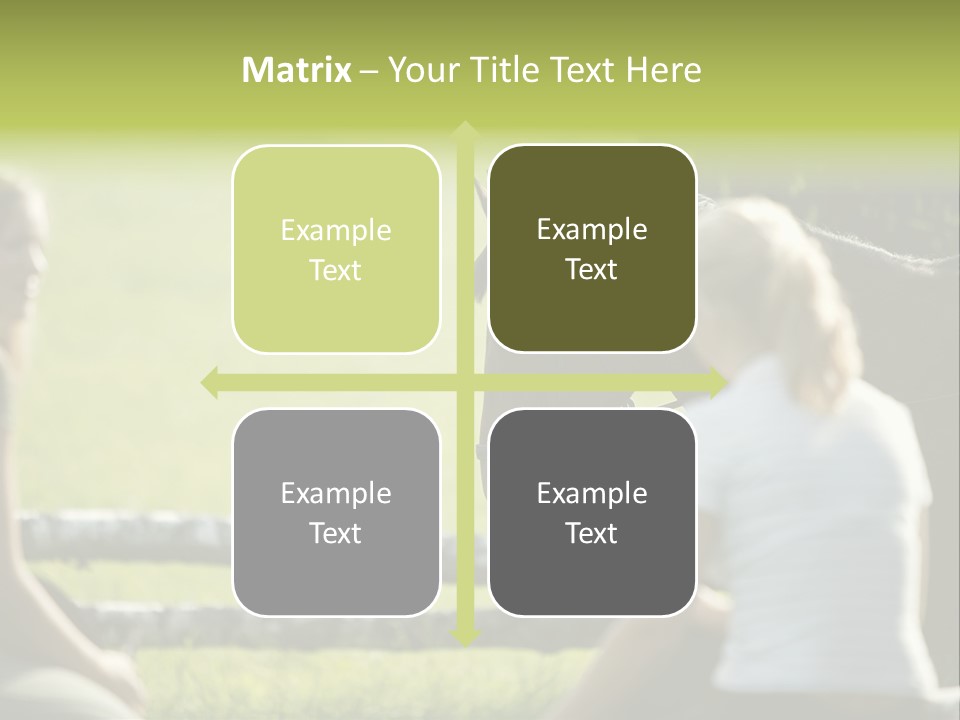 Oddtoedungulate Female Fence PowerPoint Template