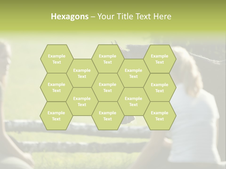 Oddtoedungulate Female Fence PowerPoint Template