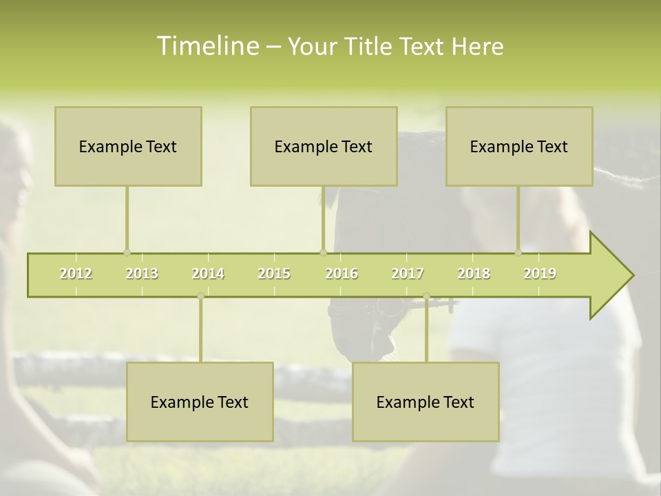 Oddtoedungulate Female Fence PowerPoint Template