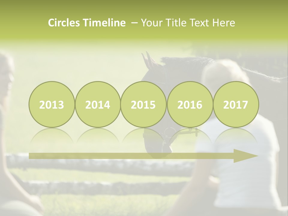 Oddtoedungulate Female Fence PowerPoint Template