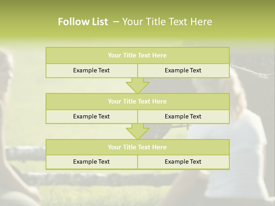 Oddtoedungulate Female Fence PowerPoint Template