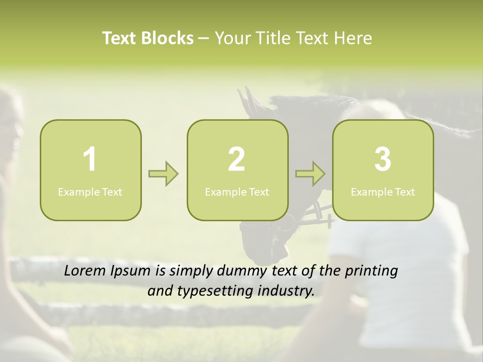 Oddtoedungulate Female Fence PowerPoint Template
