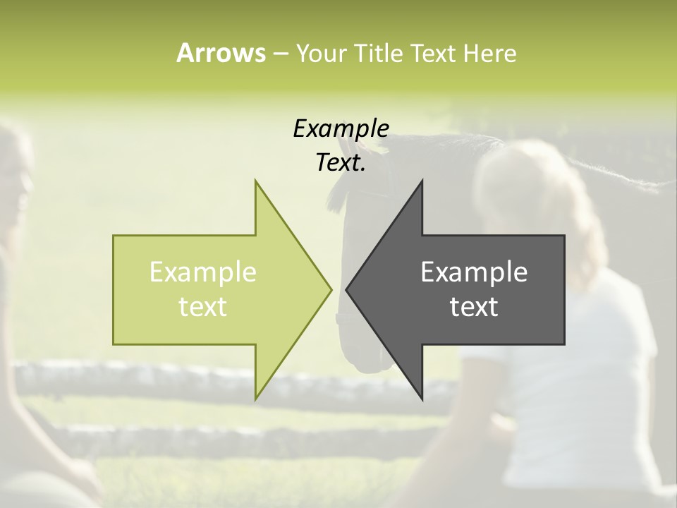 Oddtoedungulate Female Fence PowerPoint Template